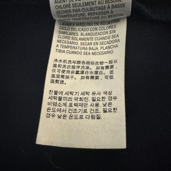 Style & Company Knit Jersey Moto Jacket Sweater Blue Size M Medium - Picture 8 of 10